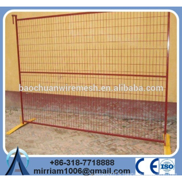 Fabricant de panneaux de clôture mobile, barrière temporaire, barricade de clôture temporaire